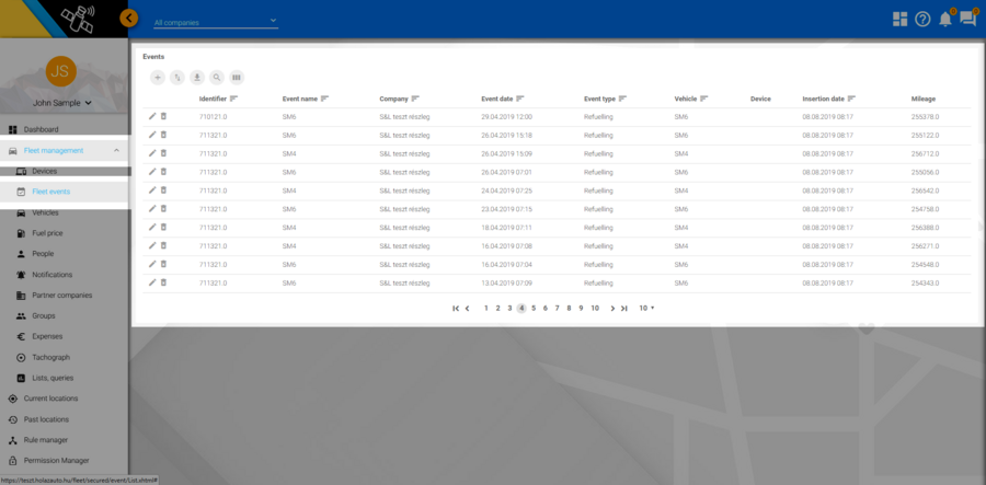 Fleet Events Fleet Events