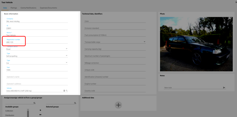 Megfelelő rendszám formátum