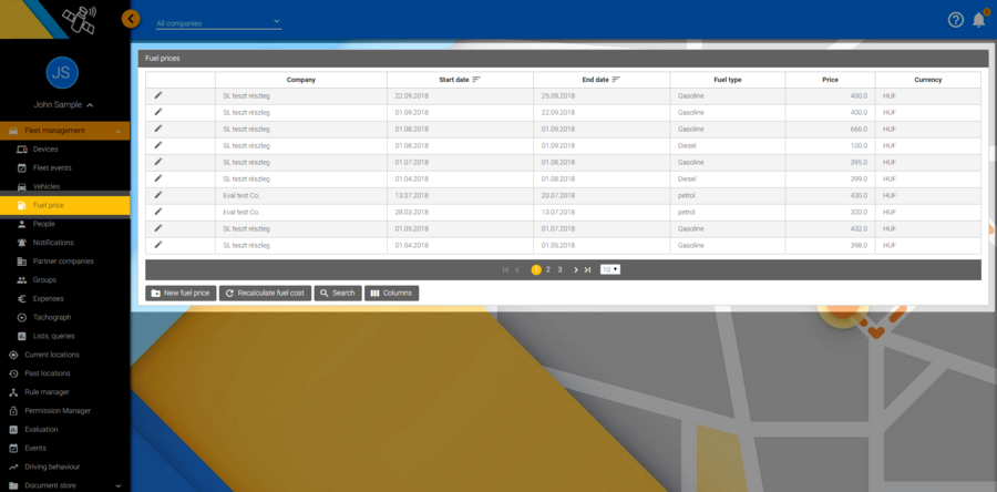 Fuel price Fuel price