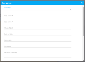 New person New person